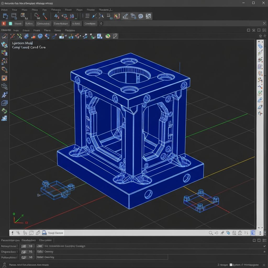 3D CAD mold design
